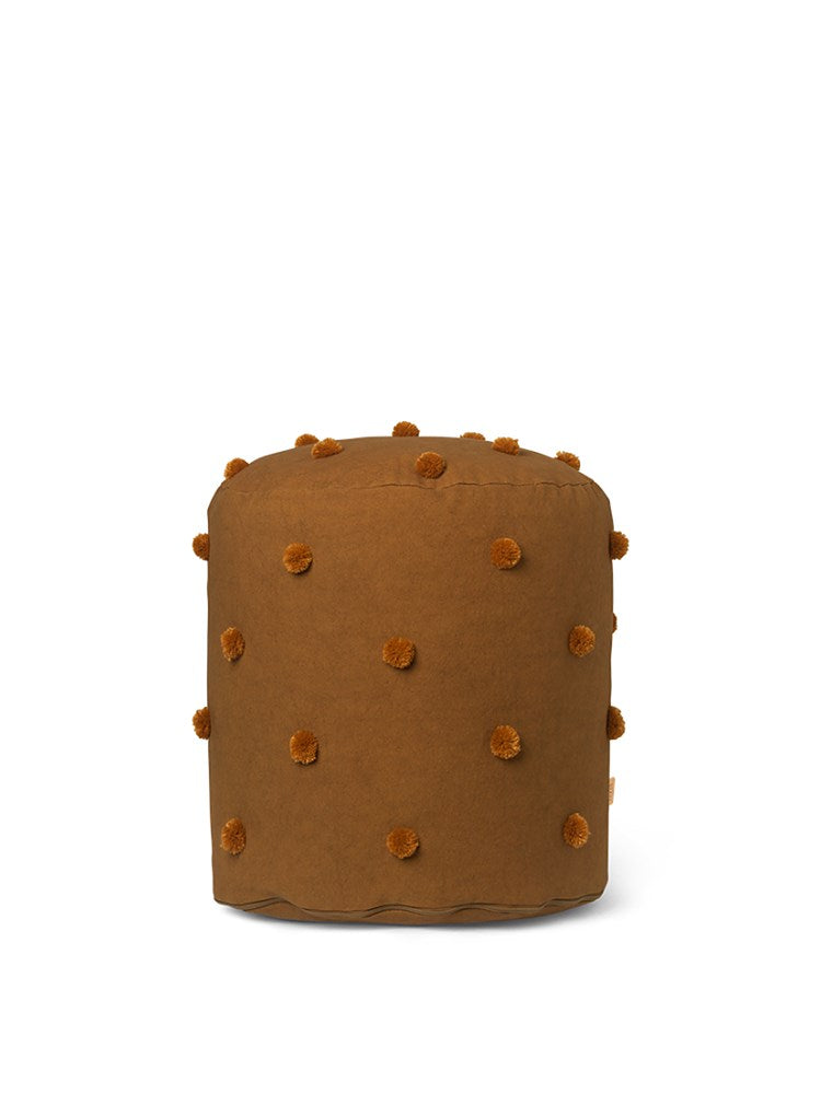 Dot Tufted Pouf - Sugar Kelp/Mustard