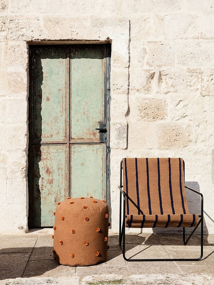 Dot Tufted Pouf - Sugar Kelp/Mustard