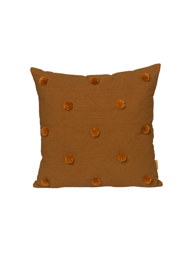 Dot Tufted Cushion - Sugar Kelp/Mustard