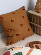 Dot Tufted Cushion - Sugar Kelp/Mustard