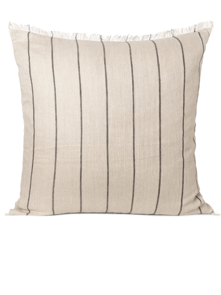 Calm Cushion - Large - Camel / Black
