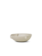 Bowl Candle Holder - L - Ceramic - Light Grey (Sample)