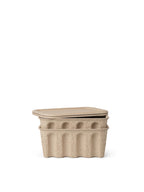 Paper Pulp Box - Small - Set of 2 - Brown
