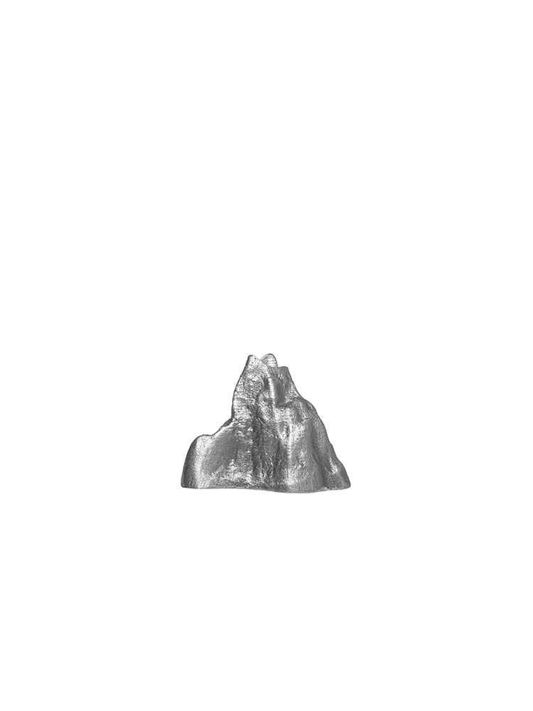 Stone Candle Holder - Large - Aluminium (Sample)