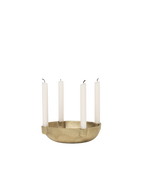 Bowl Candle Holder - Small - Brass (Sample)