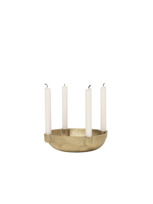 Bowl Candle Holder - Small - Brass (Sample)