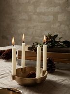 Bowl Candle Holder - Small - Brass (Sample)