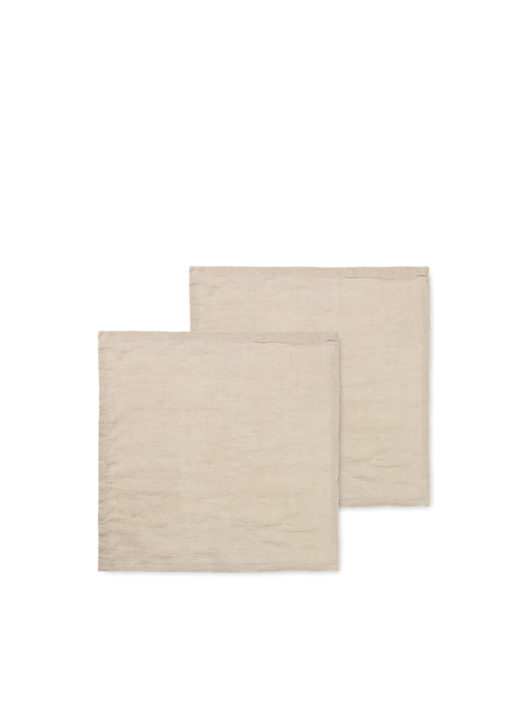Linen Napkins - Set of 2 - Natural