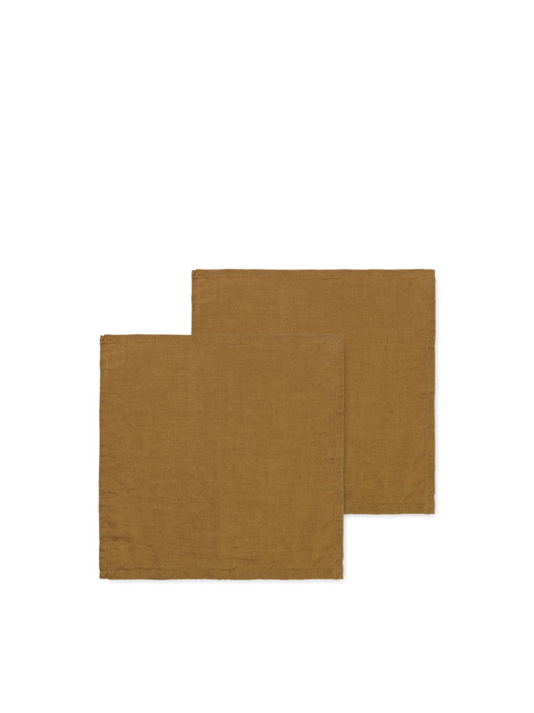 Linen Napkins - Set of 2 - Sugar Kelp