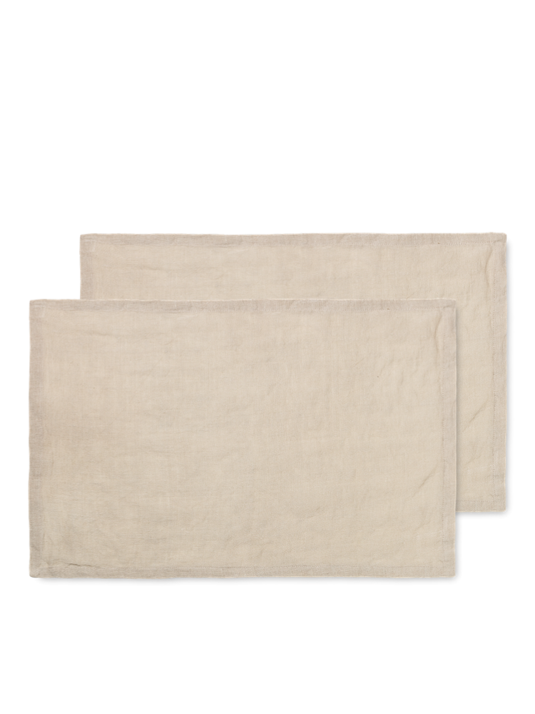 Linen Placemat - Set of 2 - Natural
