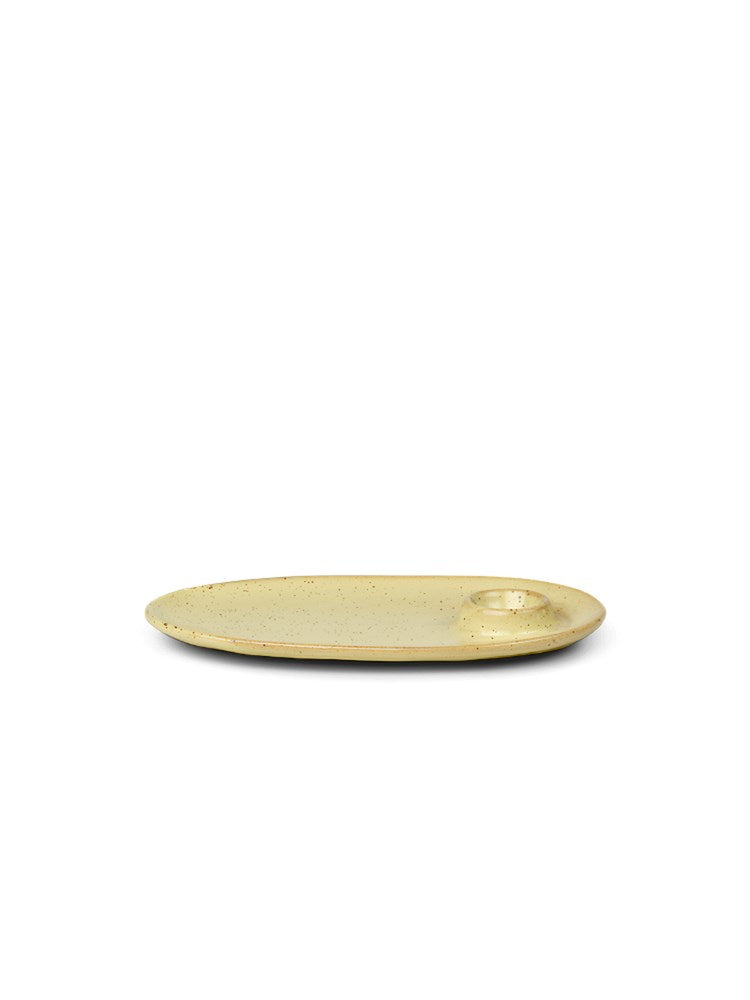 Flow Breakfast Plate Yellow (Sample)
