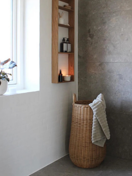Braided Laundry Basket - Natural (Sample)