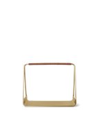 Port Wood Basket - Brass