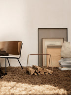 Port Wood Basket - Brass