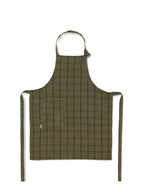 Hale Apron - Green/Black (Sample)