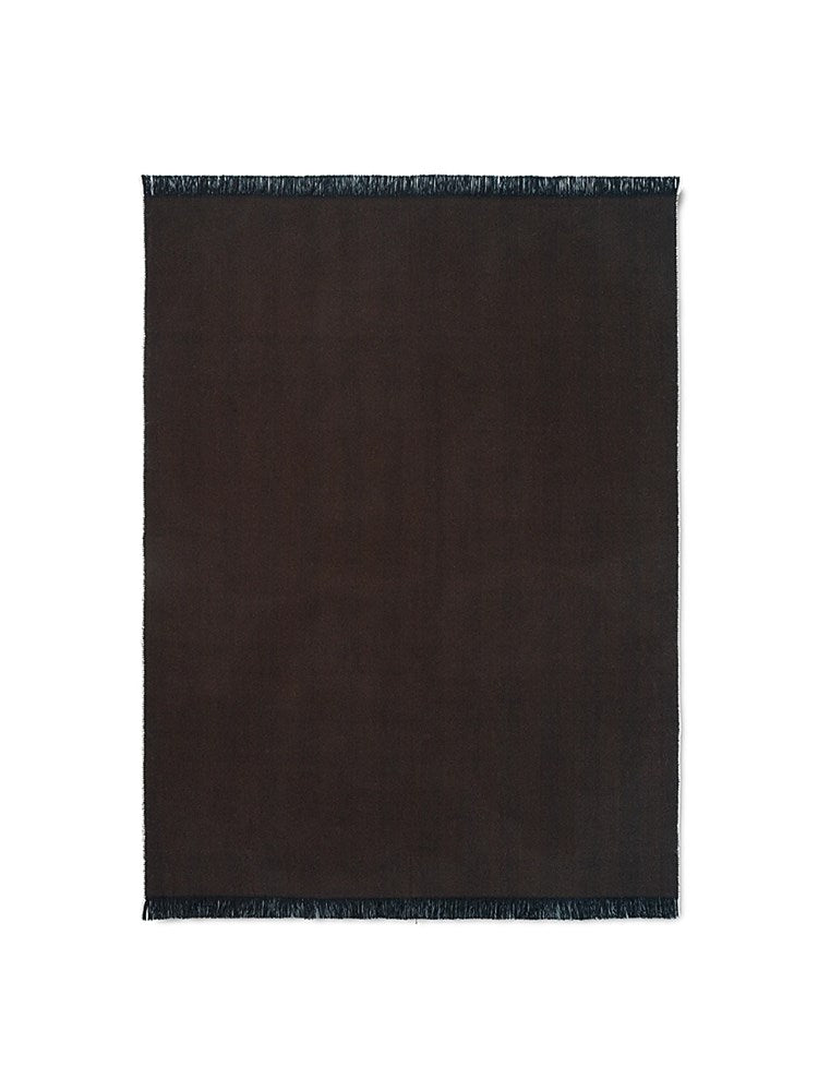 Herringbone Blanket - Dark Coffee (Sample)