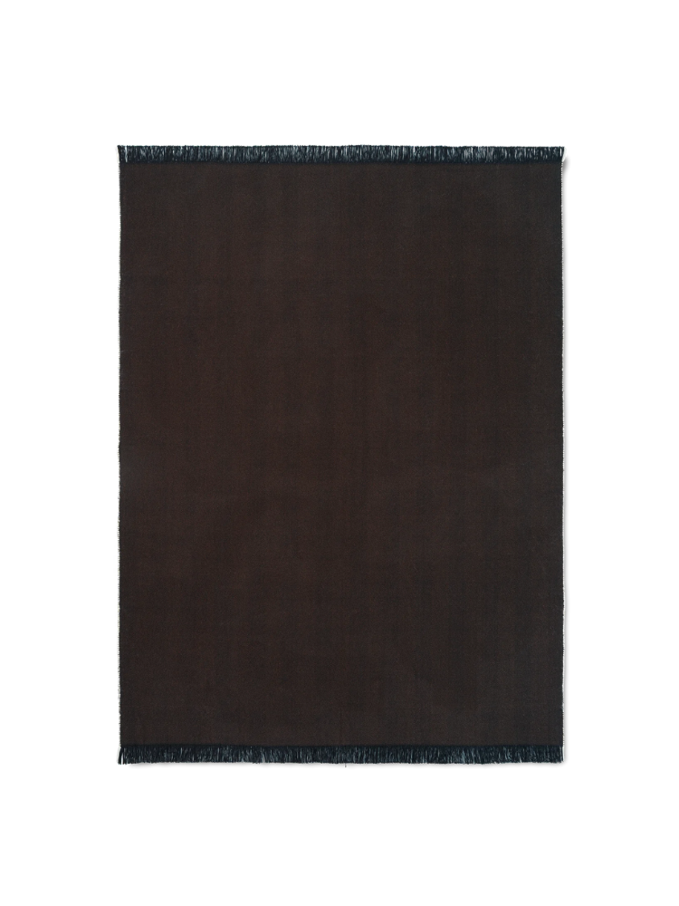 Herringbone Blanket - Dark Coffee (Sample)
