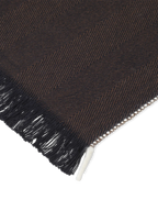 Herringbone Blanket - Dark Coffee (Sample)
