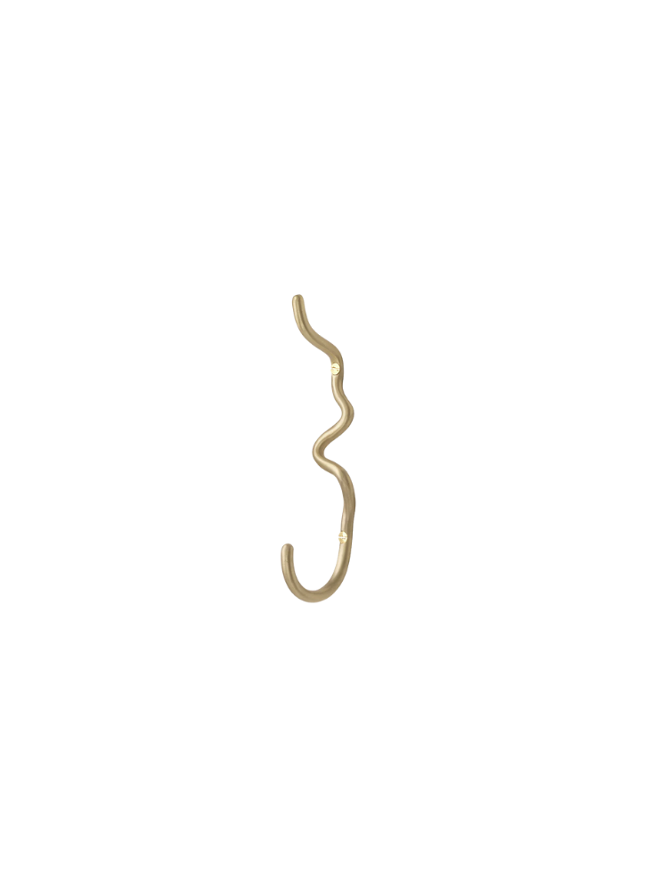 Curvature Hook - Brass (Sample)
