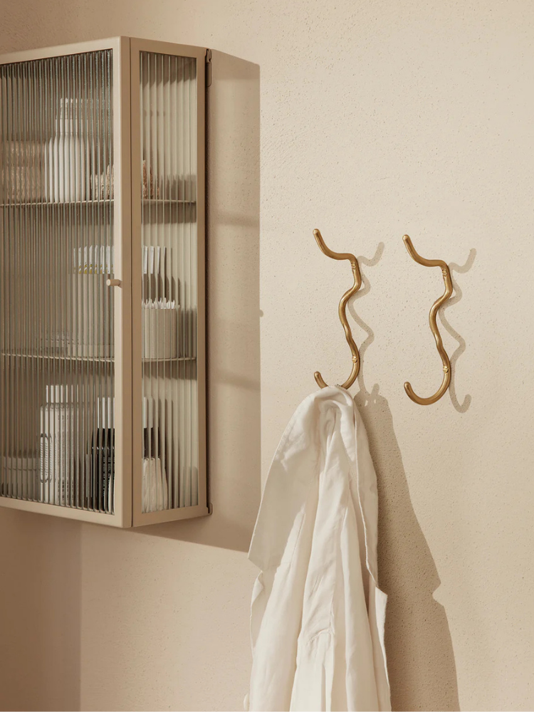 Curvature Hook - Brass (Sample)