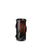 Entwine Vase - Small - Dark amber
