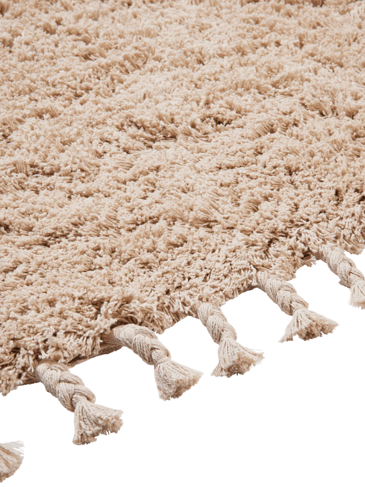 Amass Long Pile Rug - White Pepper (Sample)