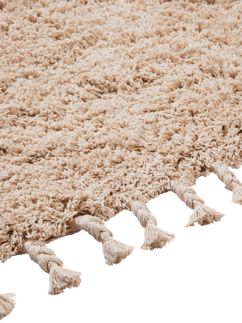 Amass Long Pile Rug - White Pepper (Sample)