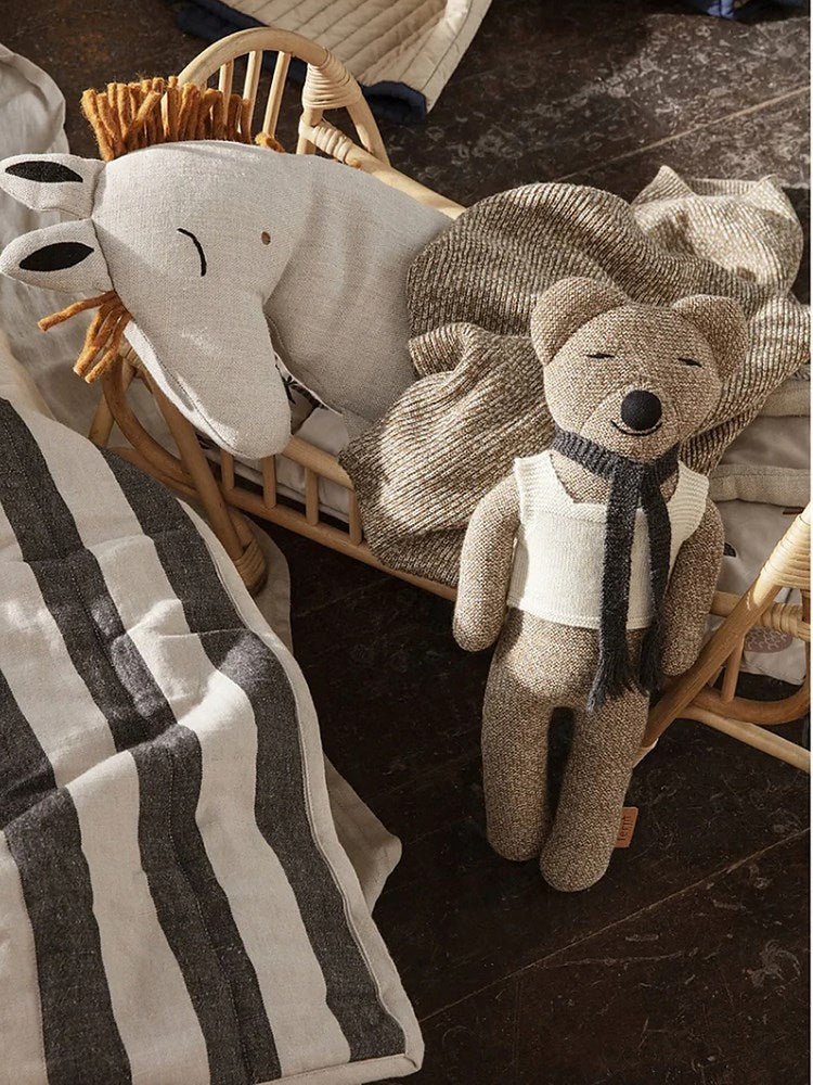 Roy Merino Wool Blanket - Sugar Kelp Mel