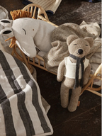 Roy Merino Wool Blanket - Sugar Kelp Mel