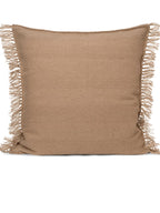 Kelim Fringe Cushion - L - Sand
