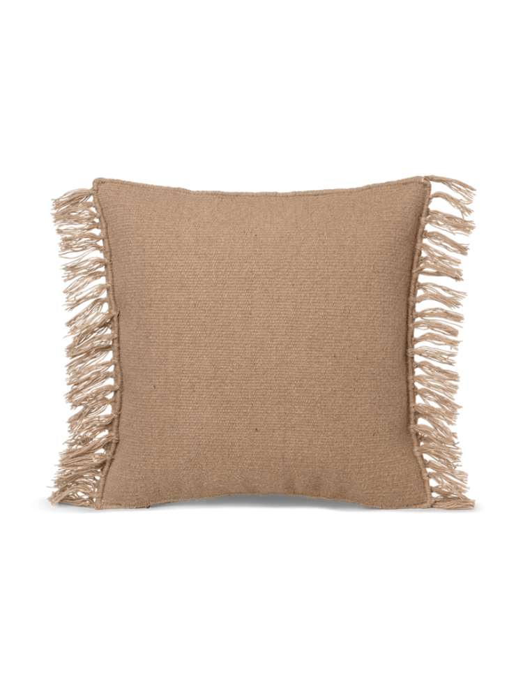Kelim Fringe Cushion - S - Sand