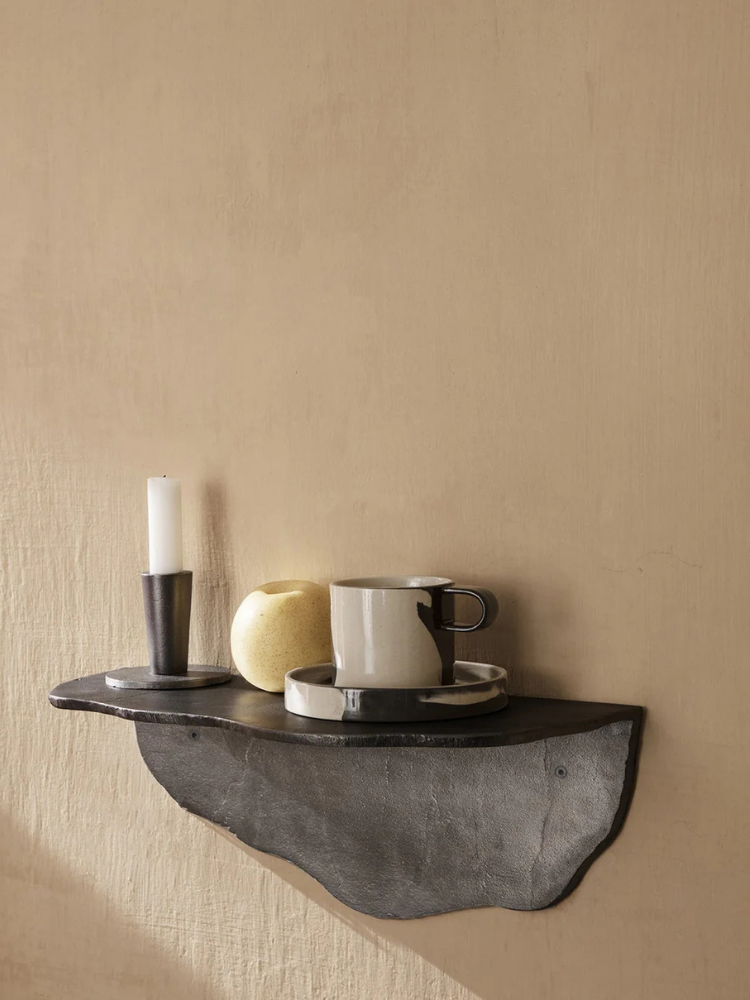 Fracture Shelf - Blackened Aluminium (Sample)