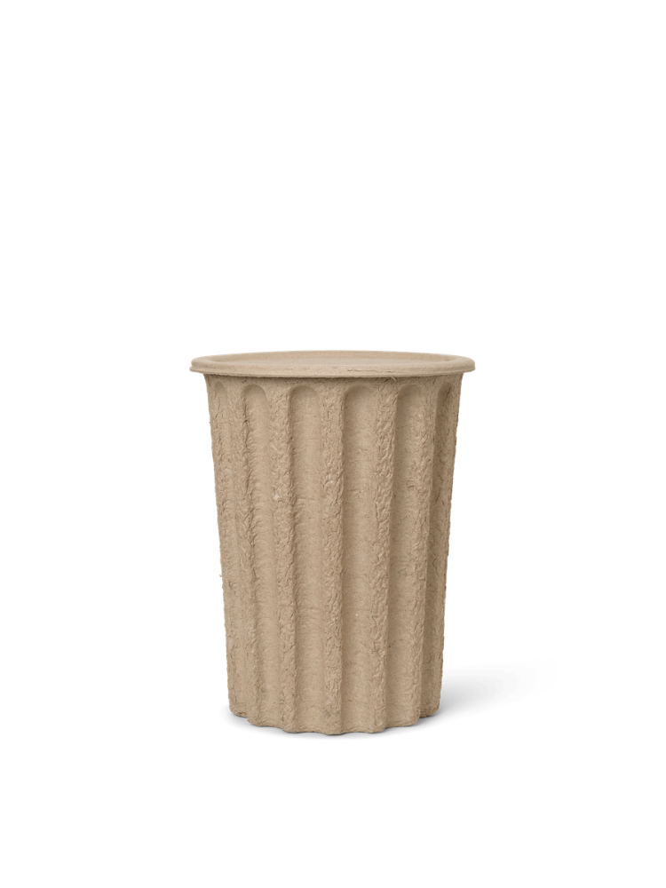 Paper Pulp Paper Bin - Brown