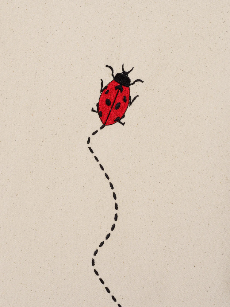 Mini Tent Ladybird Natural