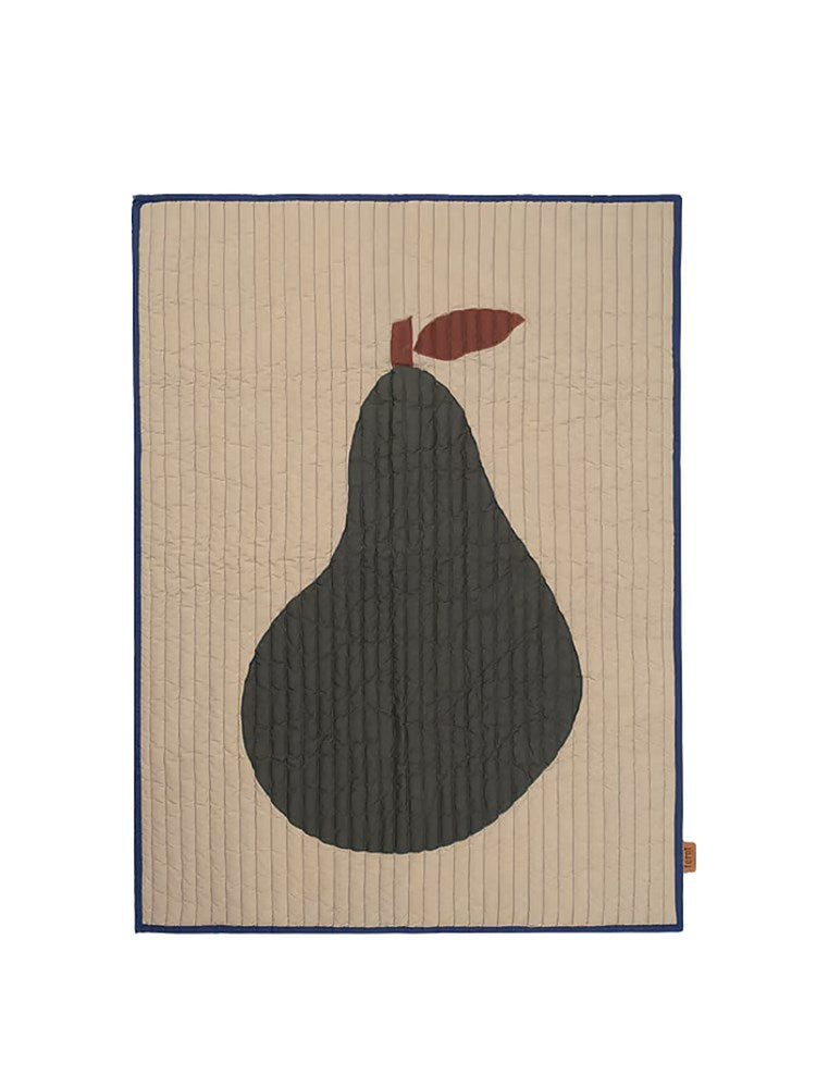 Pear Quilted Blanket - Sand (Sample)
