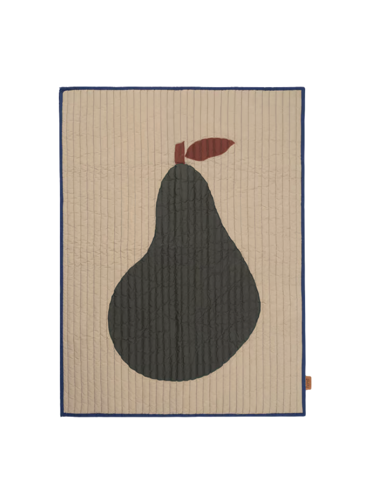 Pear Quilted Blanket - Sand (Sample)