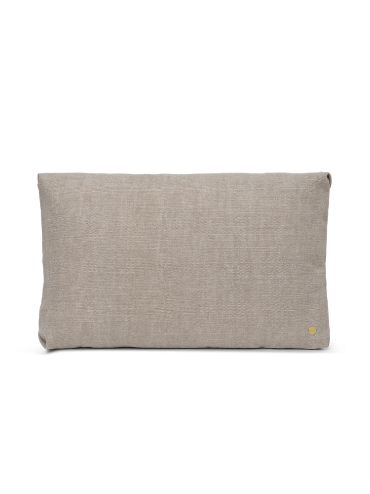 Clean Cushion Rich Linen - Natural