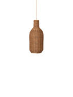 Braided Lampshade - Bottle - Natural