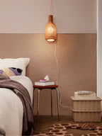 Braided Lampshade - Bottle - Natural