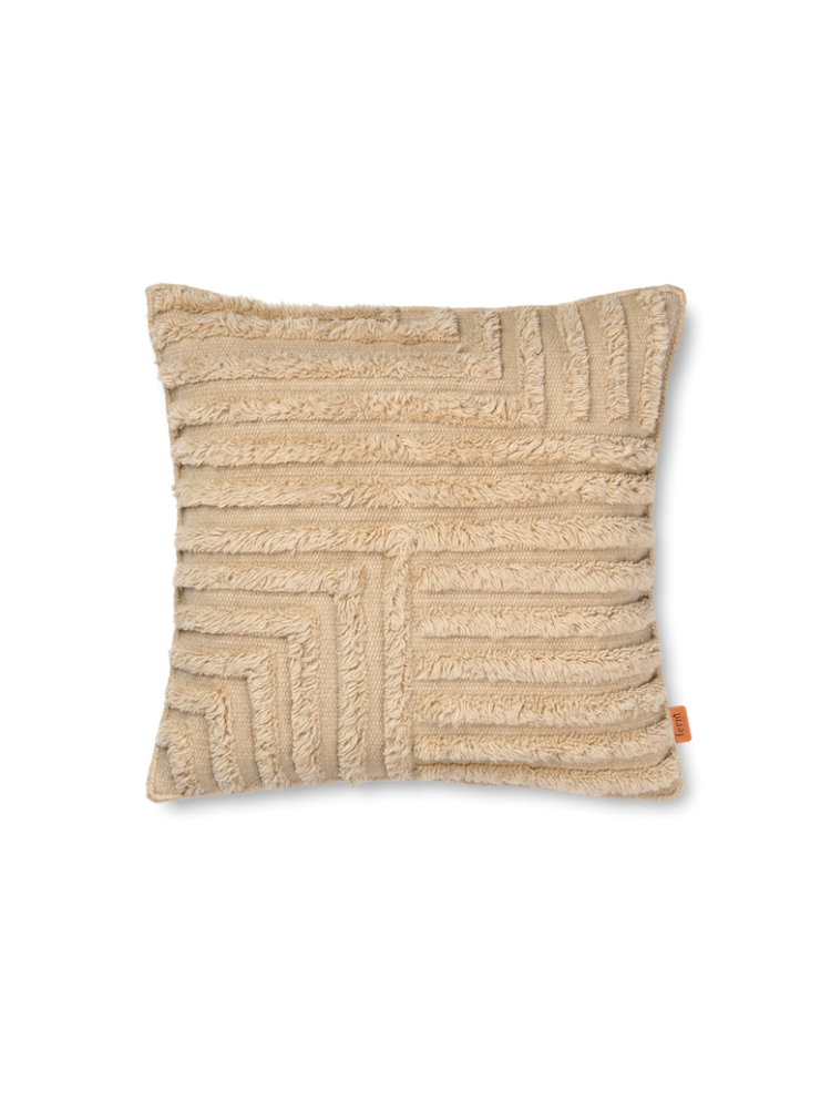 Crease Wool Cushion Small