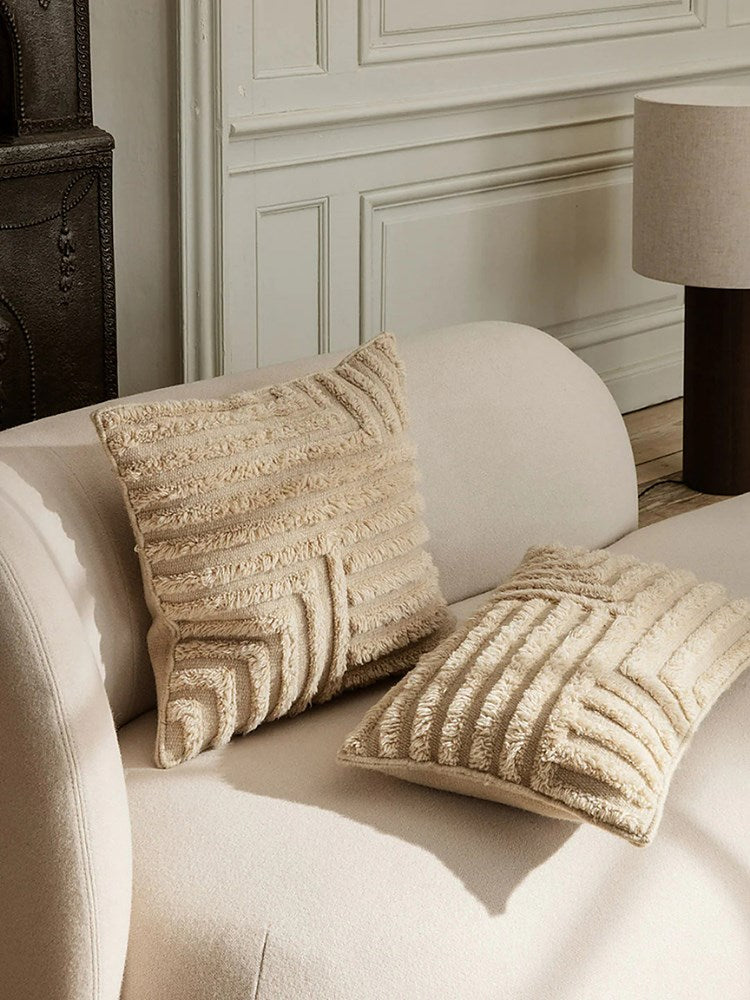 Crease Wool Cushion Small