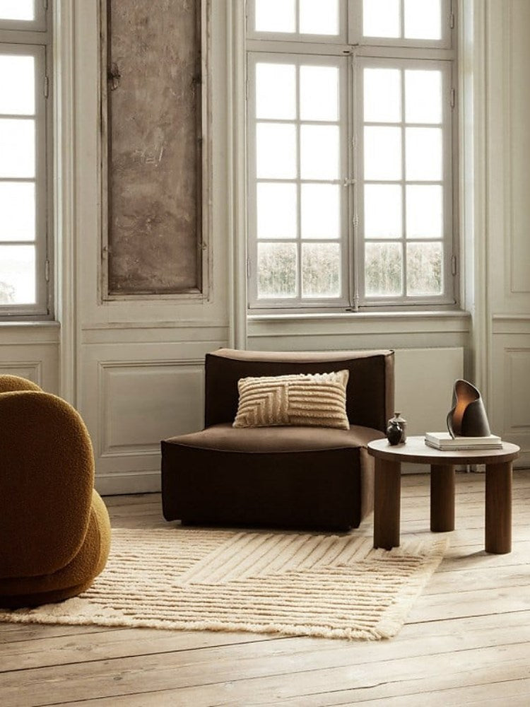 Crease Wool Cushion Rectangle