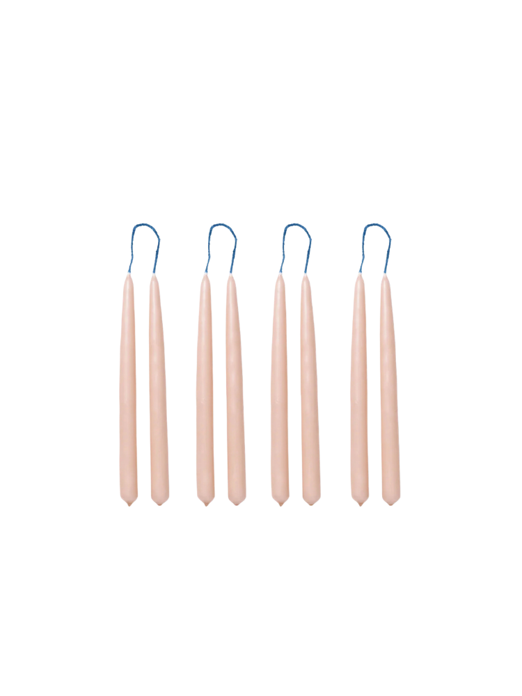 Dipped Candles - Set of 8 - Blush