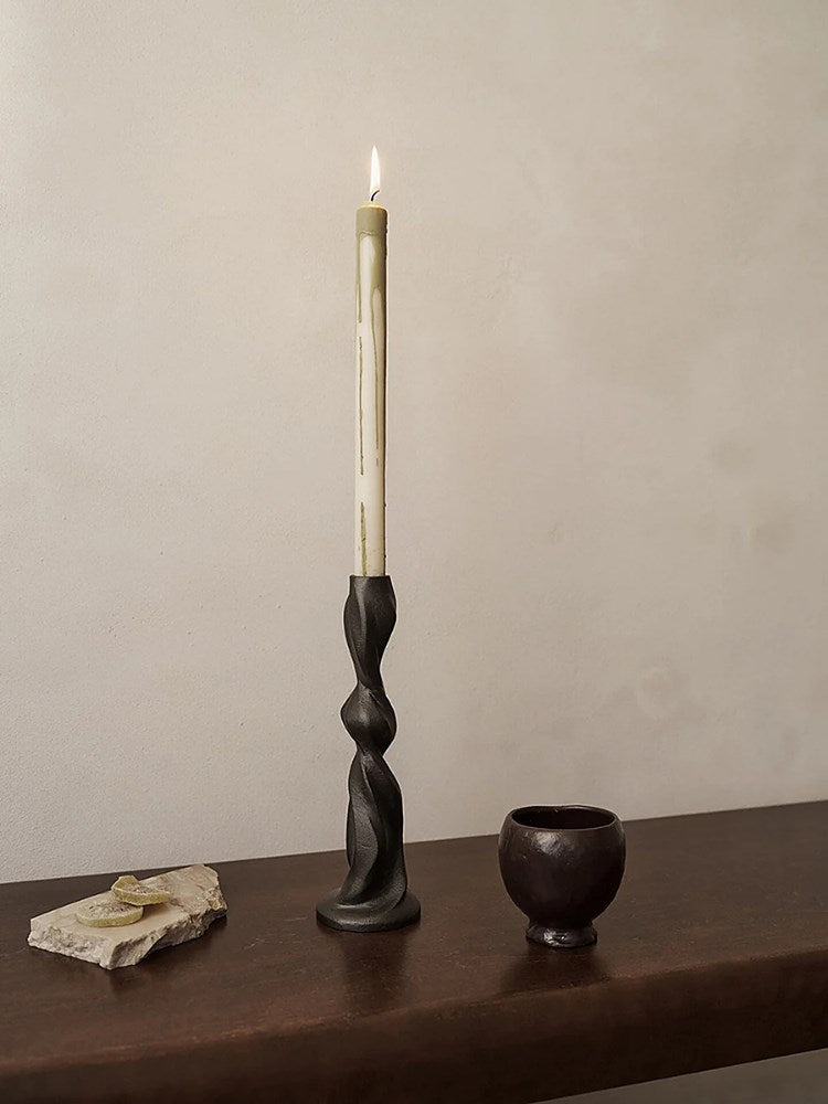 Dryp Candles - Set of 2 - Olive Green