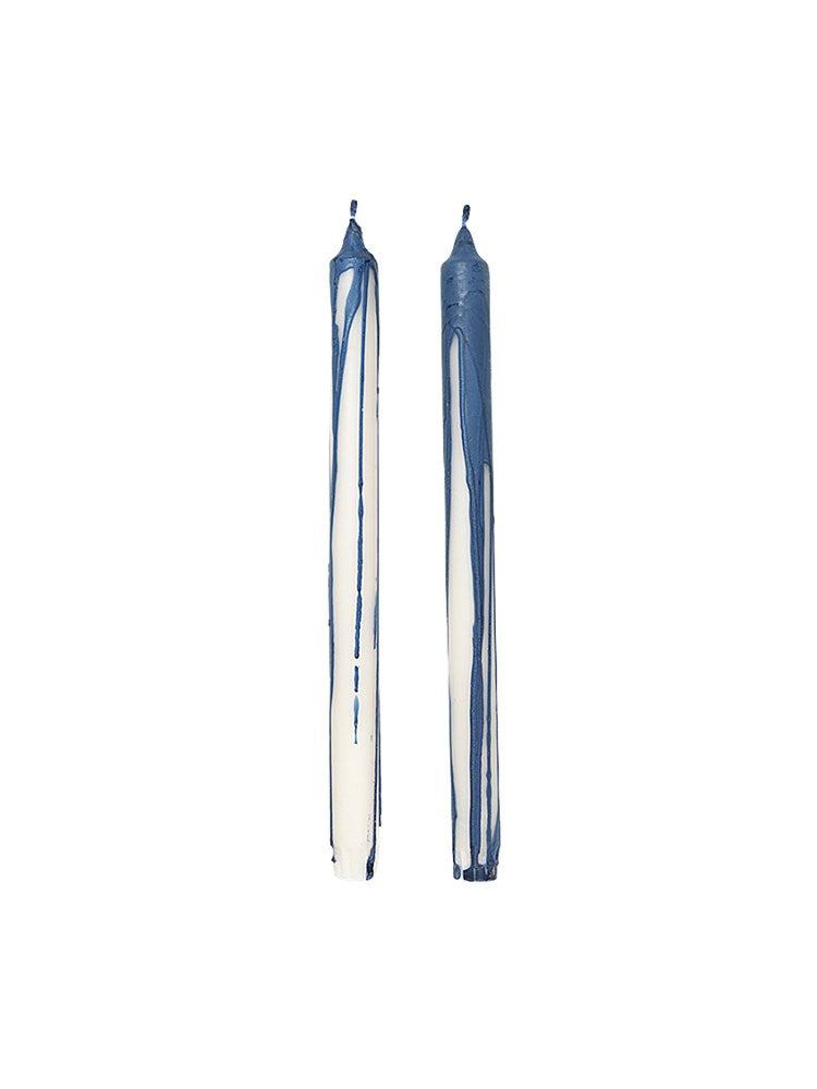 Dryp Candles - Set of 2 - Deep Blue