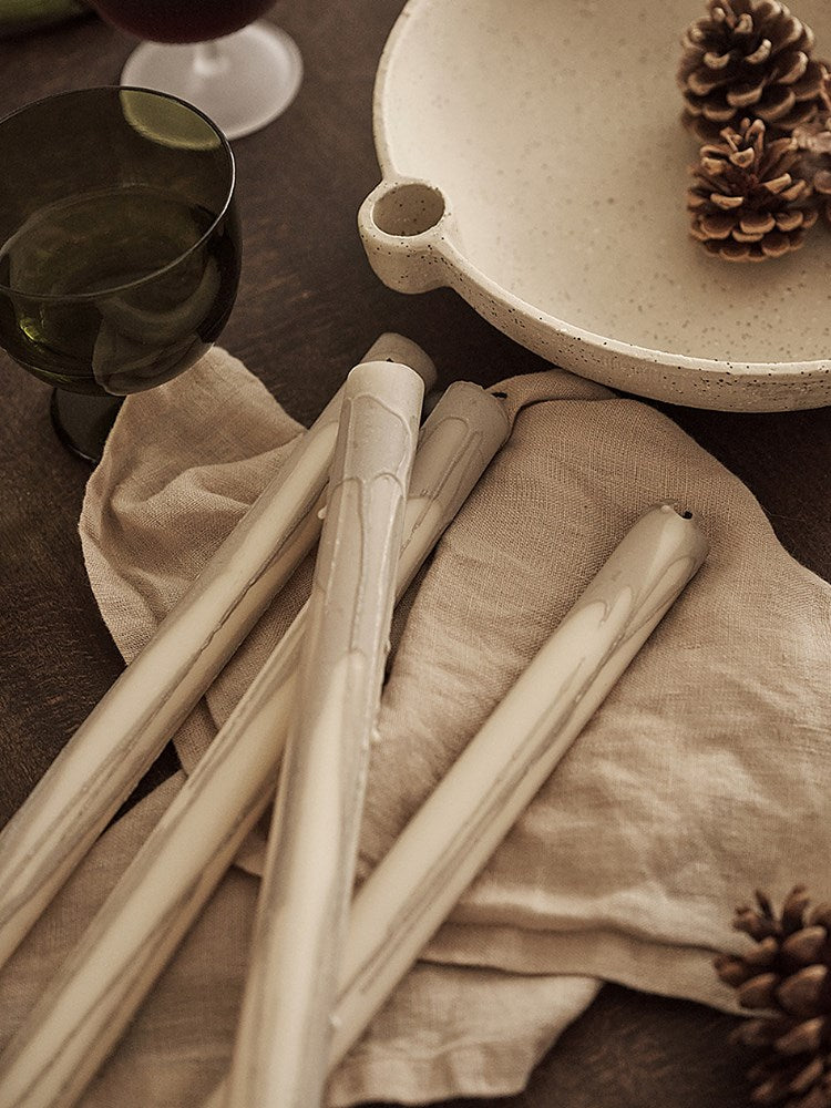 Dryp Candles - Set of 2 - Warm Grey