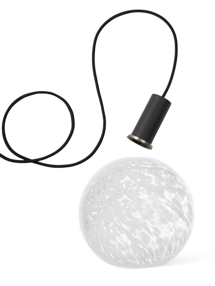Casca Sphere Shade & Pendant Set Milk