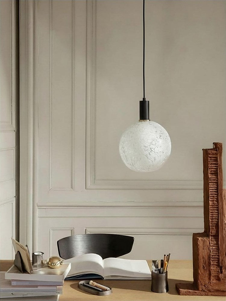 Casca Sphere Shade & Pendant Set Milk