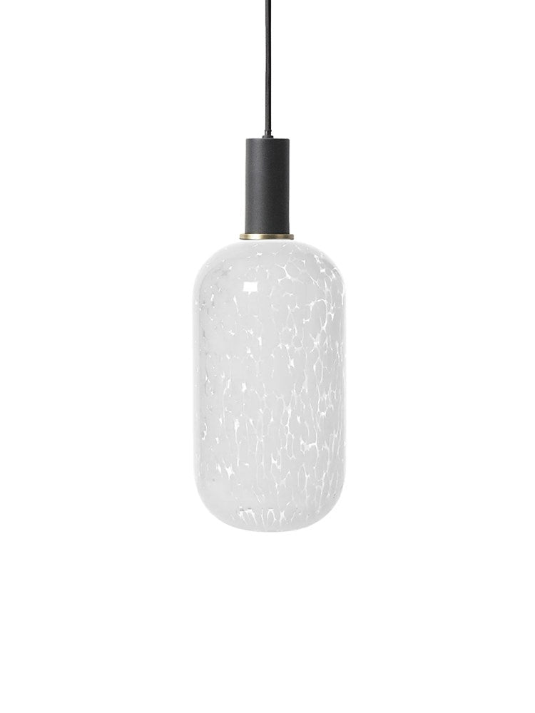 Casca Tall Shade & Pendant Set Milk