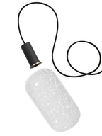 Casca Tall Shade & Pendant Set Milk